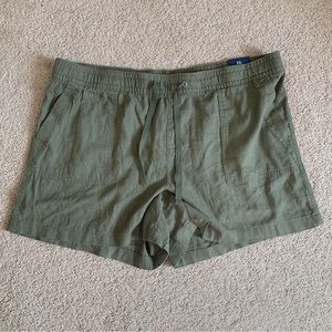 NWT Nautica Linen Shorts
